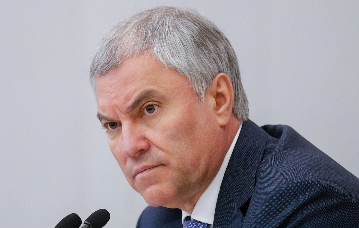    Спикер Госдумы РФ Вячеслав Володин  Пресс-служба Госдумы РФ/ТАСС