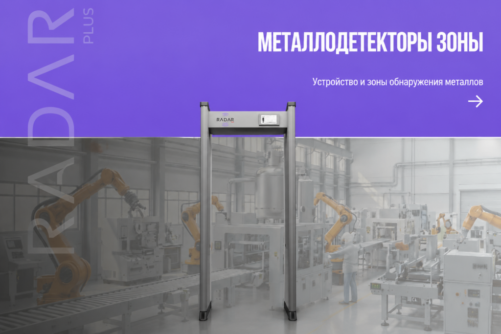    Изображение демонстрирует устройство металлодетекторов и их зоны обнаружения. admin