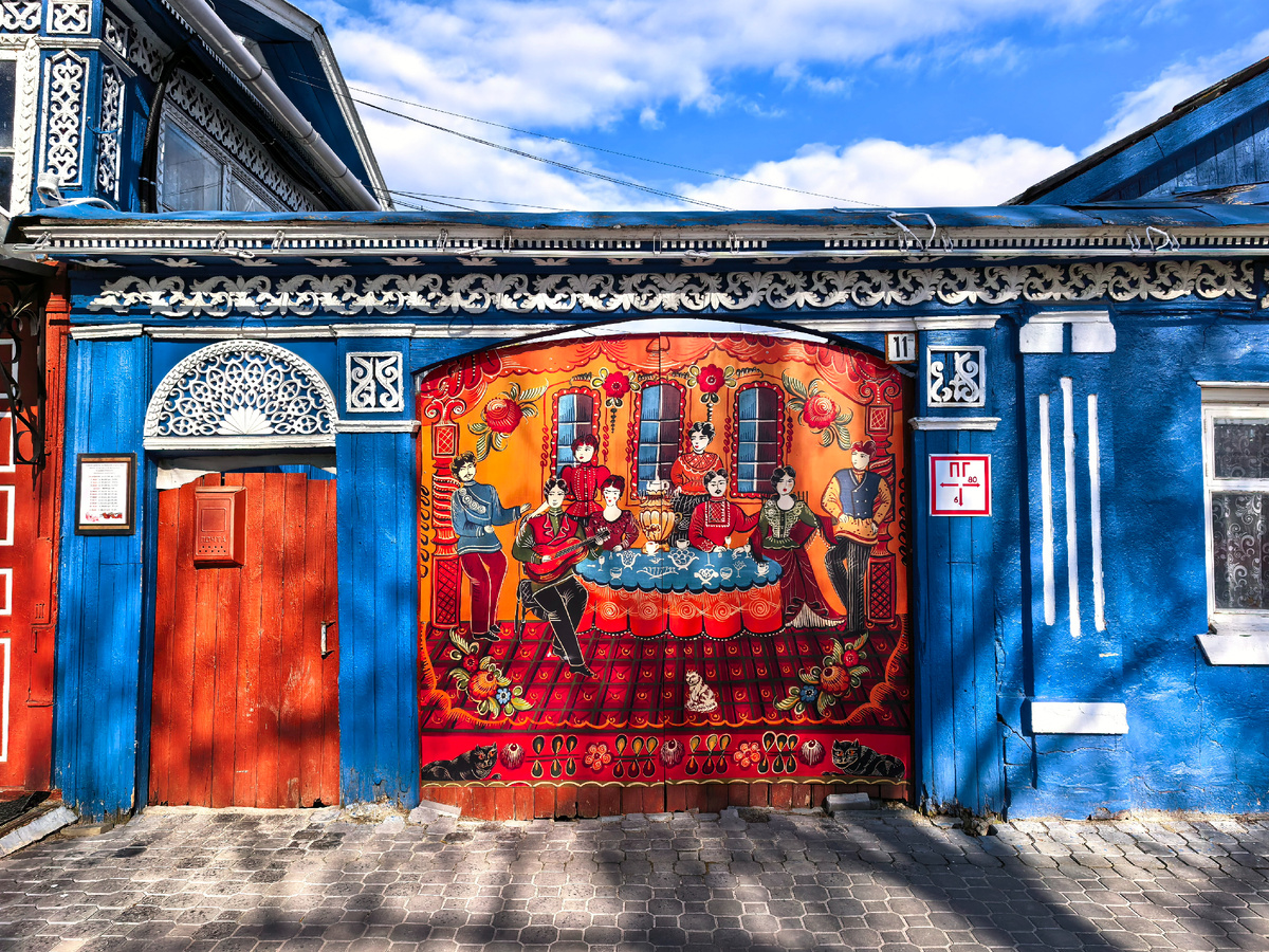Городецкая роспись