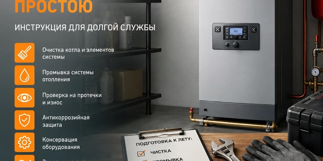 Как правильно подготовить отопительное оборудование к летнему простою: пошаговая инструкция