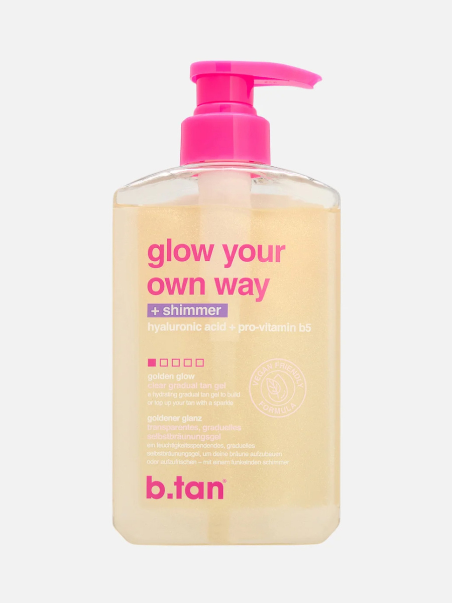    Гель-автозагар для тела Glow Your Own Way Shimmer, B.tan, цена: 3 915 ₽