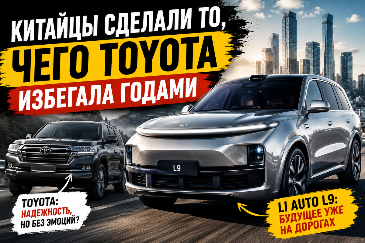 Китайские бренды больше не пытаются догонять Toyota — теперь они начинают играть по своим правилам.