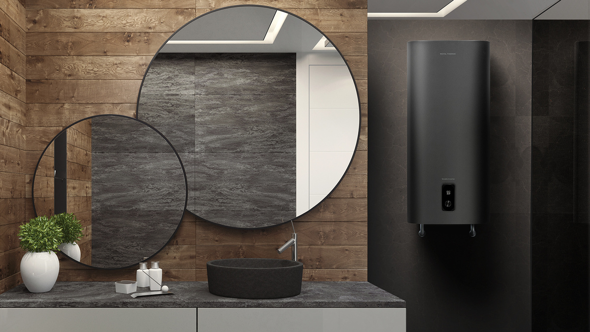 Накопительный водонагреватель Royal Thermo Smalto Inverter. Цвет Grafit