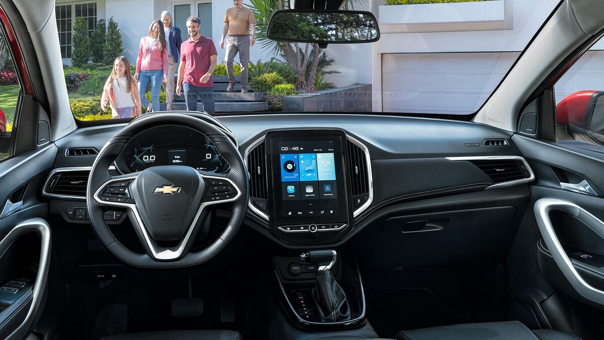    Интерьер Chevrolet Captiva. Фото Chevrolet