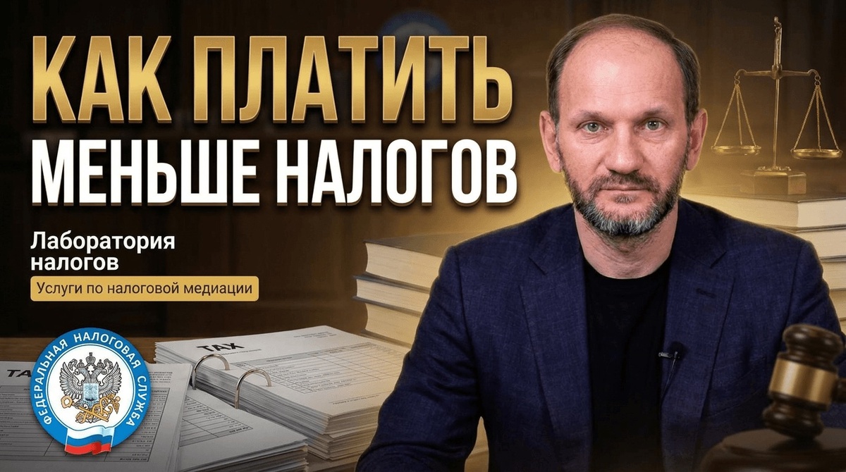 Максим Рукинов, доктор экономически наук, основатель компании «Лаборатория налогов». Более 9 лет занимаюсь налоговым консультированием, медиацией и снижением налоговой нагрузки. Специализация моей компании — переговоры с налоговой для уменьшения претензий без суда и ожидания, а также структурирование деятельности группы компаний, чтобы не доводить до претензий и снизить риски доначислений и дробления бизнеса.