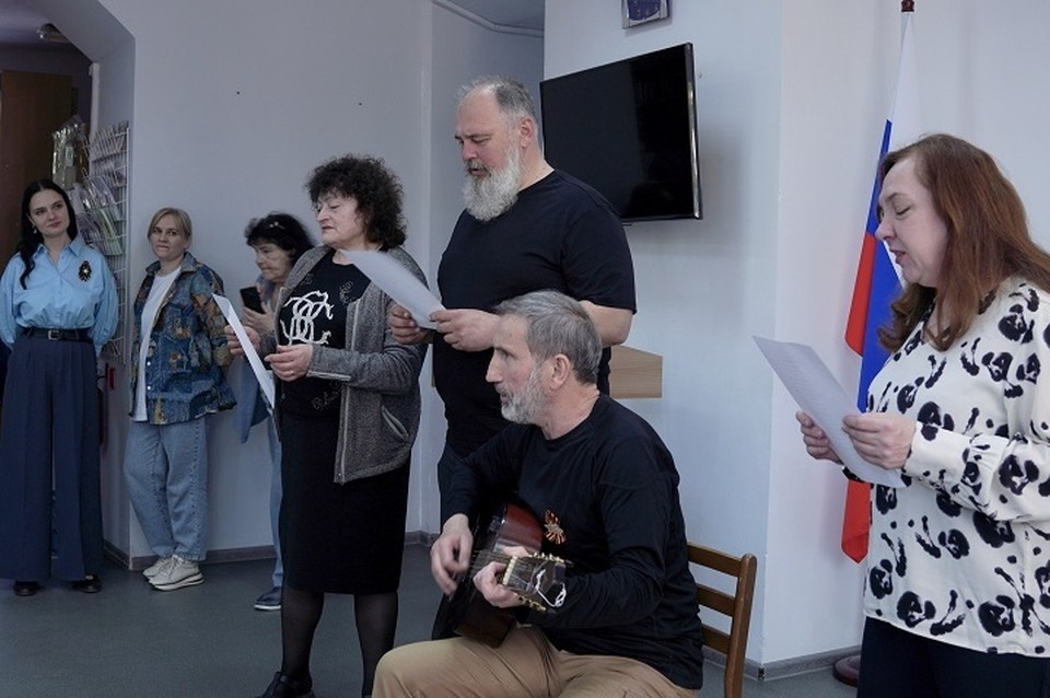    В Донецке для молодежи прошел концерт «Фронтовая песня». Фото: Министерство культуры ДНР
