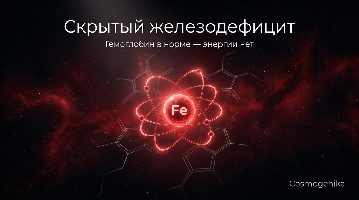 Латентный железодефицит при нормальном гемоглобине — почему ферритин падает первым, кому и когда его сдавать, как восстанавливать запасы железа без перегрузки ЖКТ.