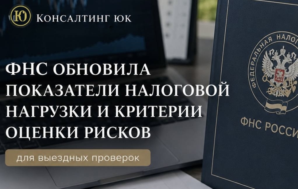 ФНС обновила показатели налоговой нагрузки и критерии оценки рисков для выездных проверок