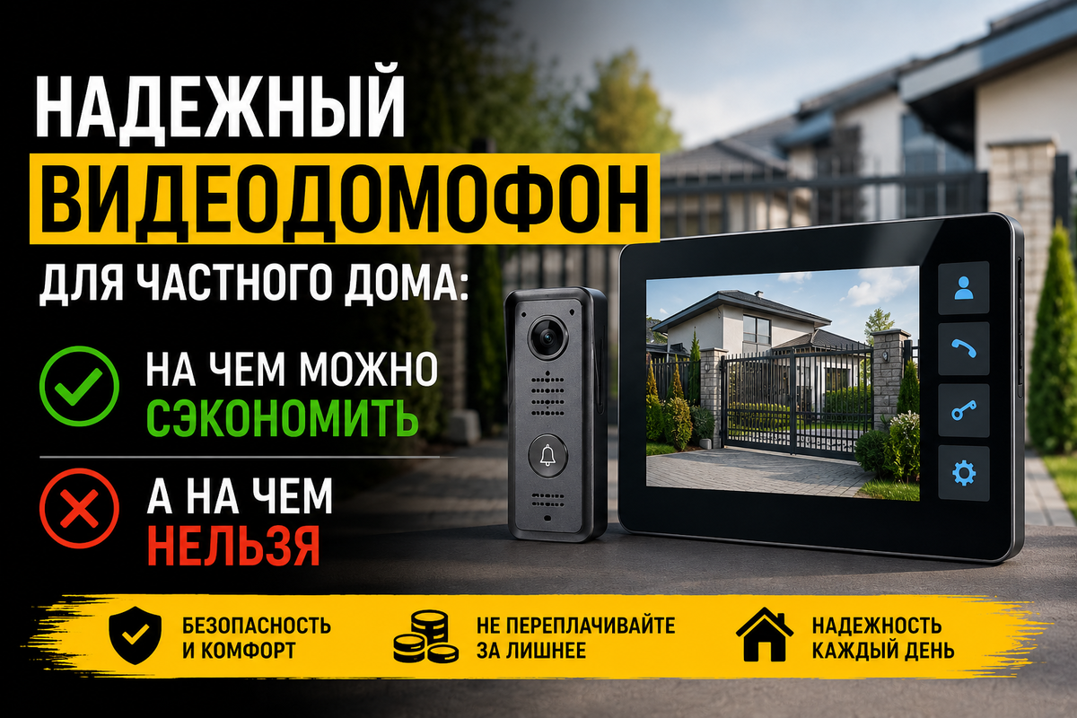 Выбор надежного видеодомофона