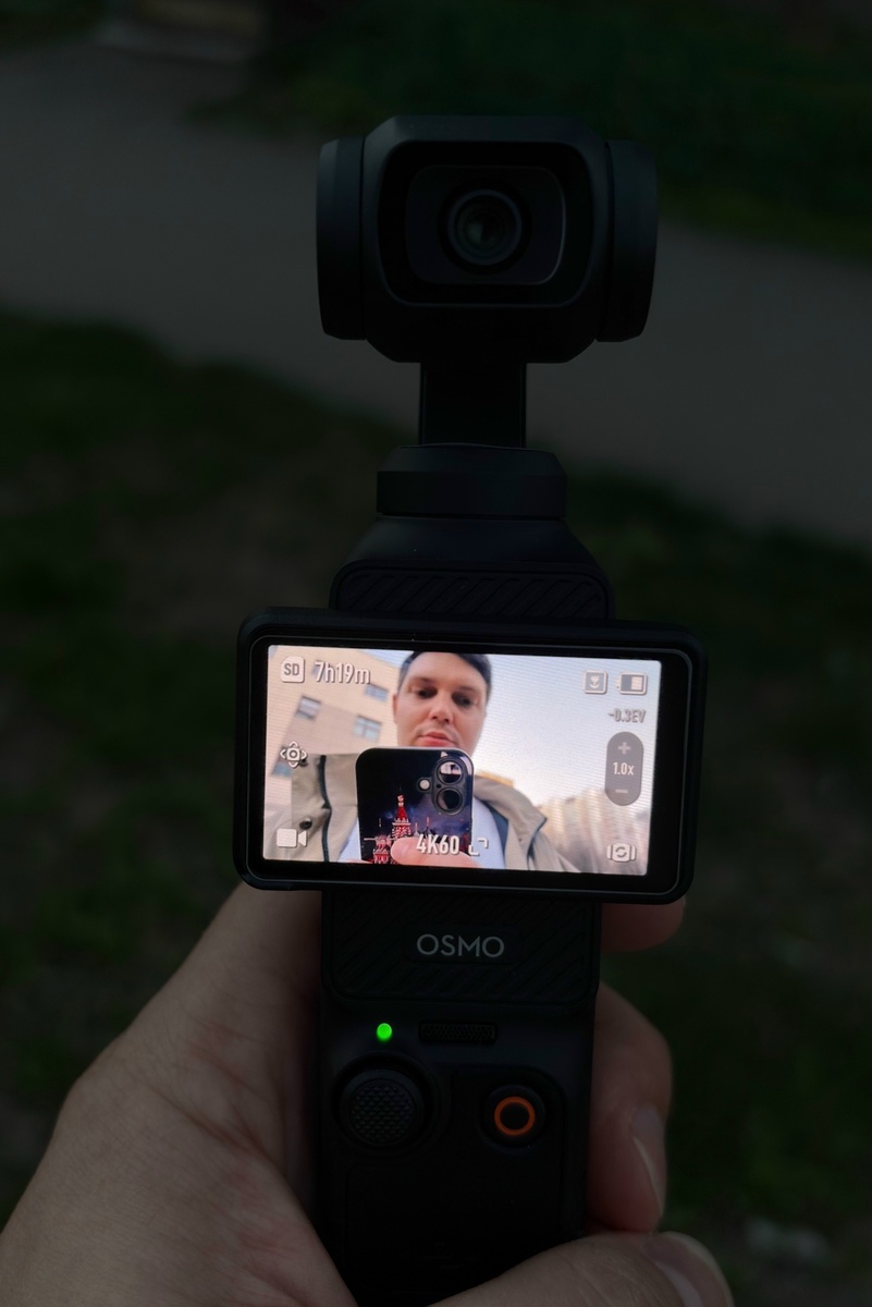 Блогер Егор Бабитч и камера DJI osmo pocket