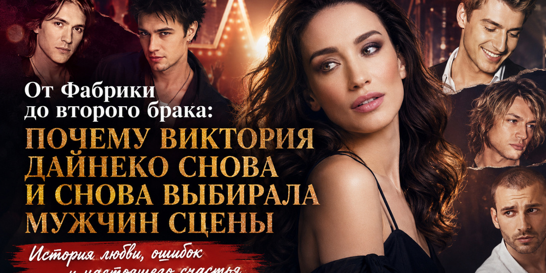 От Фабрики до второго брака: почему Виктория Дайнеко снова и снова выбирала мужчин сцены