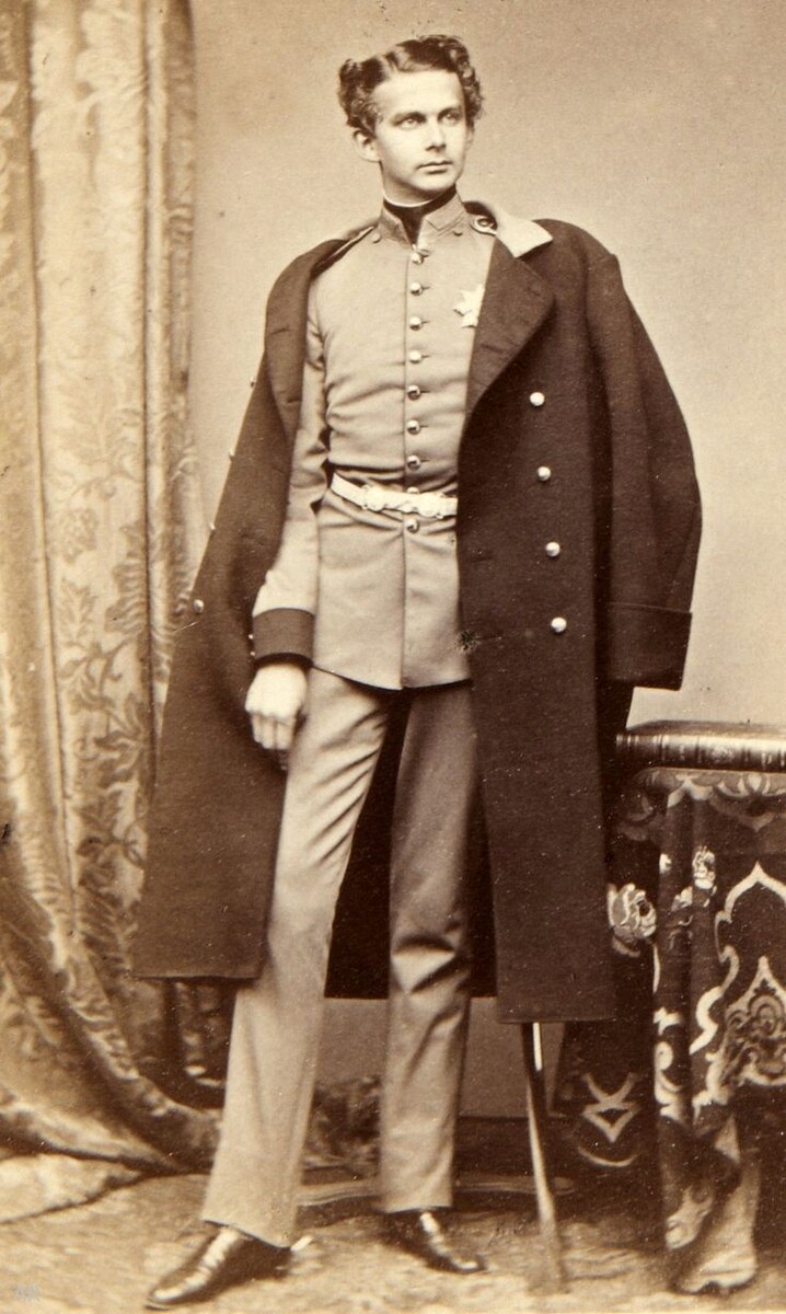 Король Баварии Людвиг II фото 1870-е г