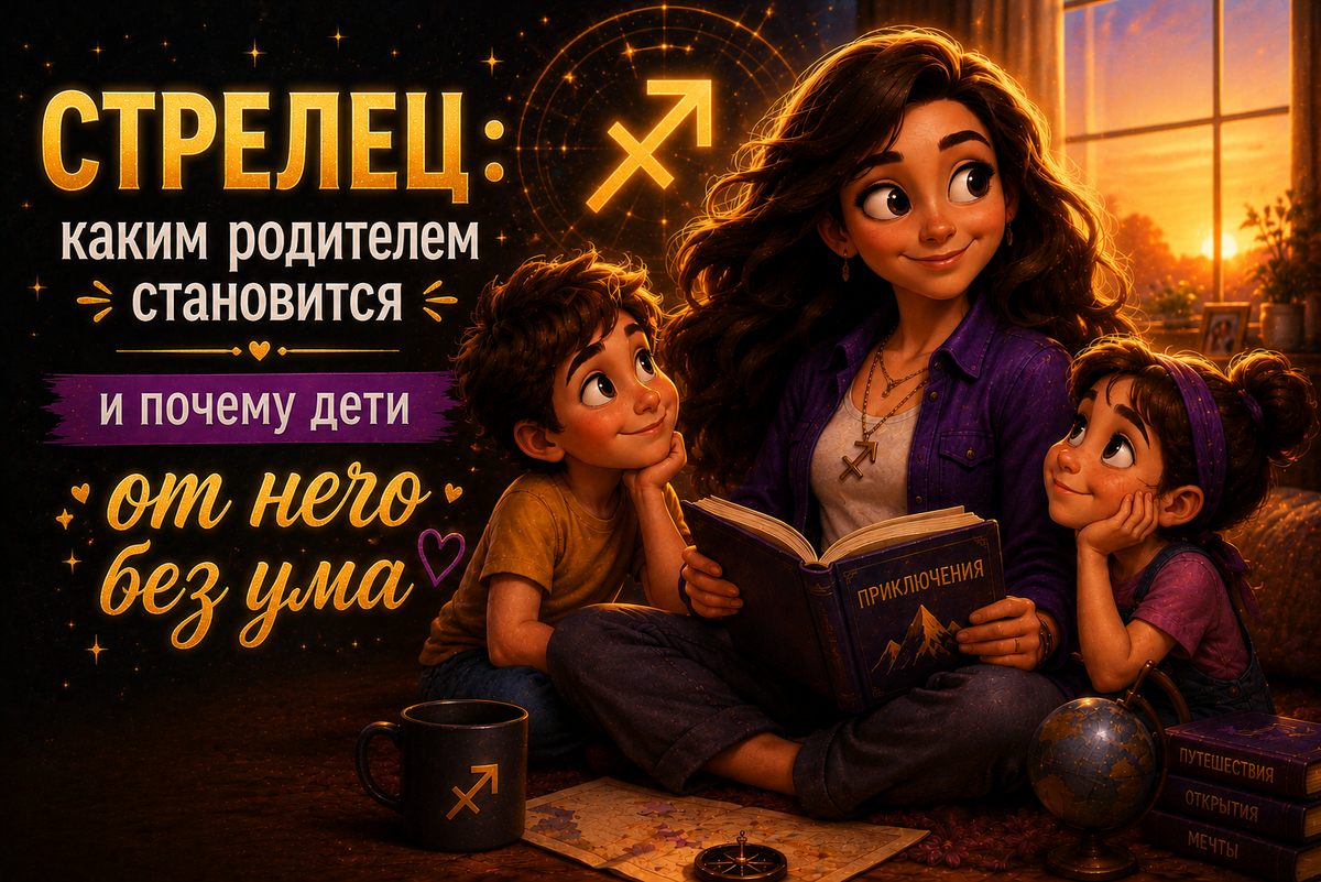 Стерелец: каким родителем становится 
