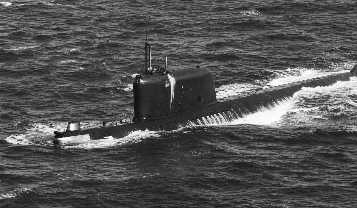 К-19 в море.