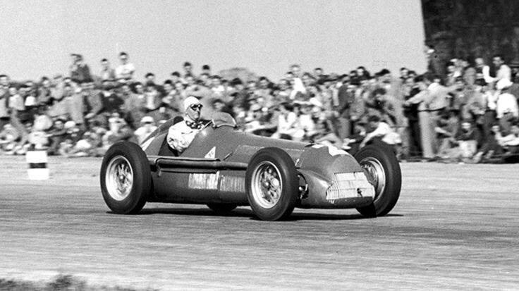 Джузеппе Фарина и Alfa Romeo, первая гонка Формулы-1. 13 мая 1950г.