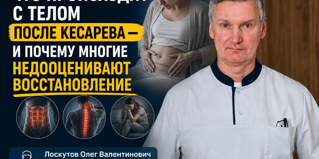 Что происходит с телом после кесарева — и почему многие недооценивают восстановление