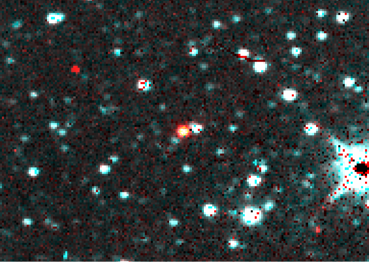 Комета 289P/Blanpain, снимок NEOWISE.