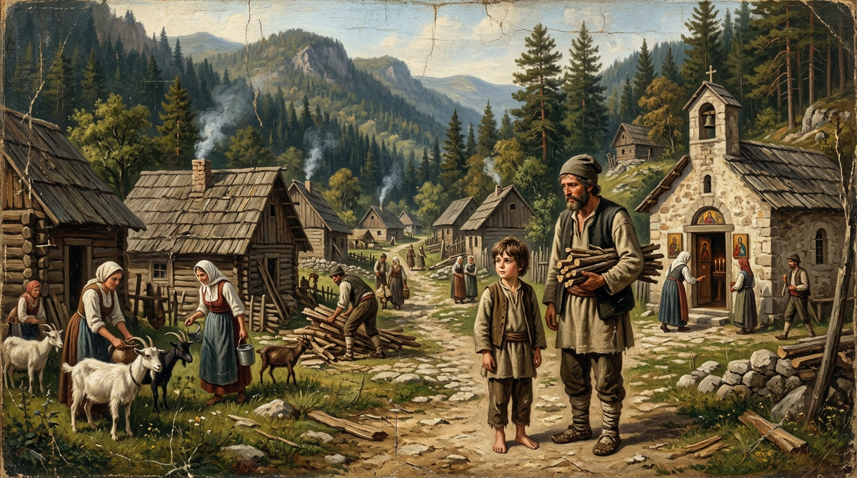 Мальчик из Соколовичей - визуальное представление