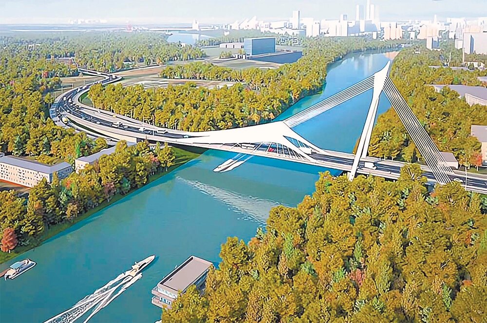    Судя по проекту, мост в Филёвской пойме будет очень эффектным. Фото: mos.ru