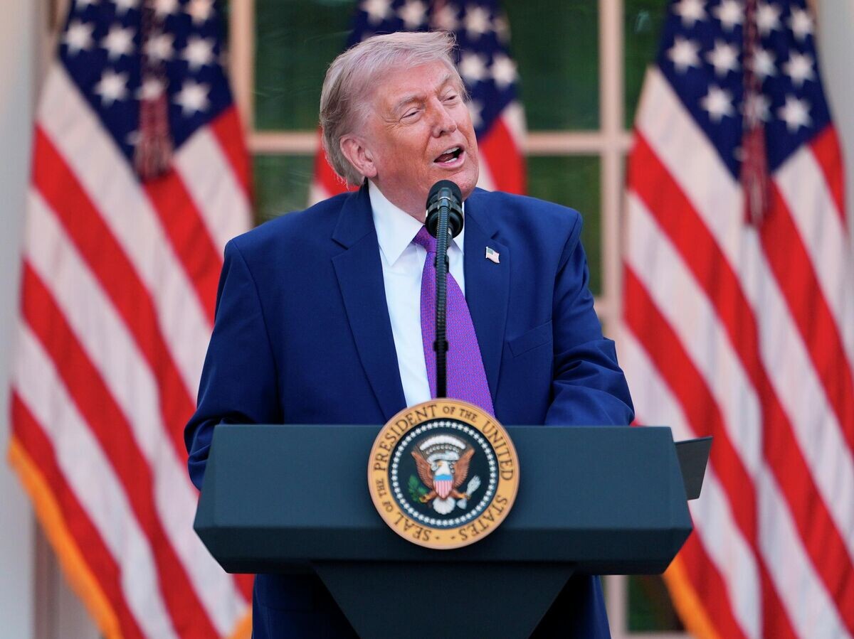    Президент США Дональд Трамп | © AP Photo / Julia Demaree Nikhinson