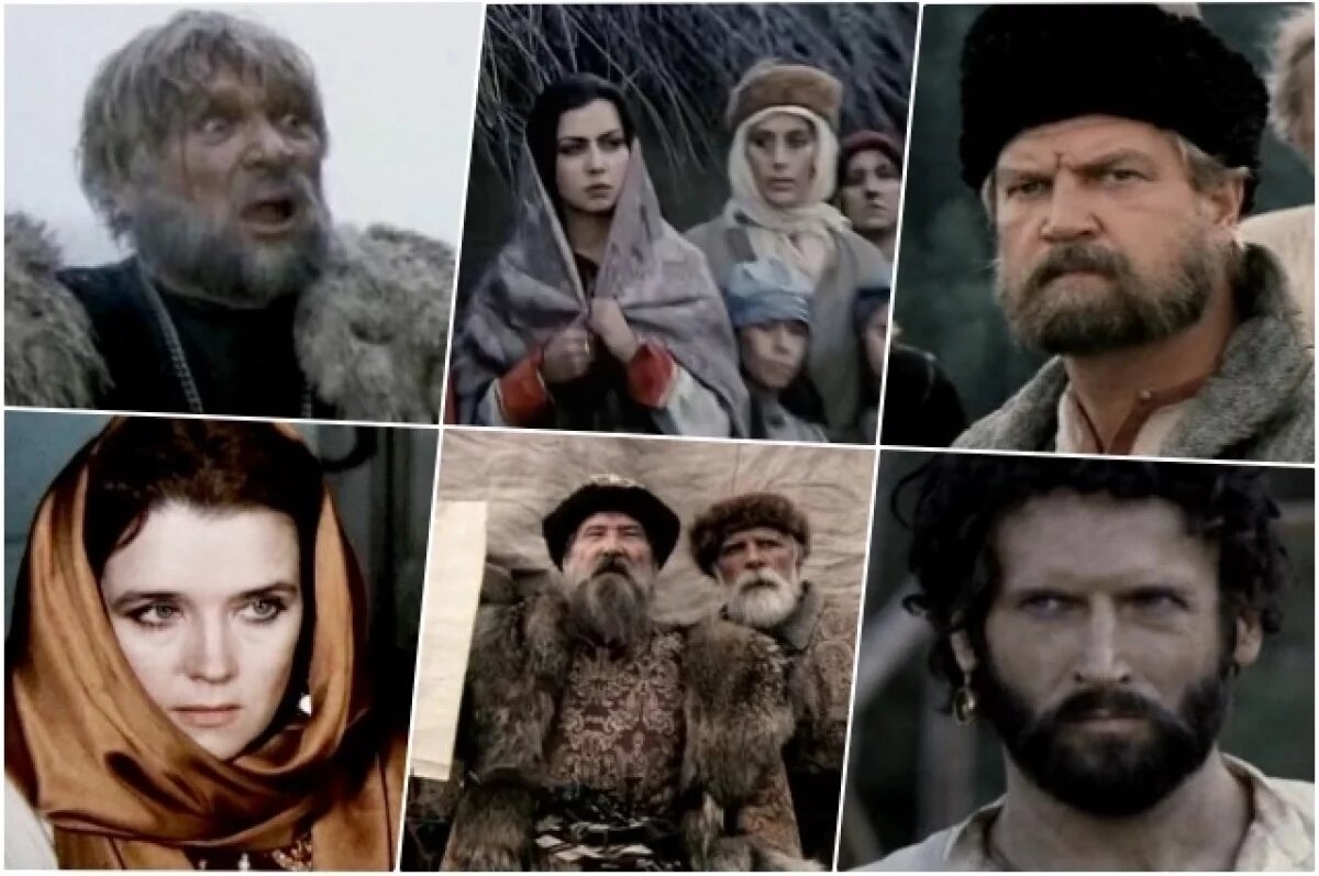    Кадры из сериала «Ермак», 1996 г.
