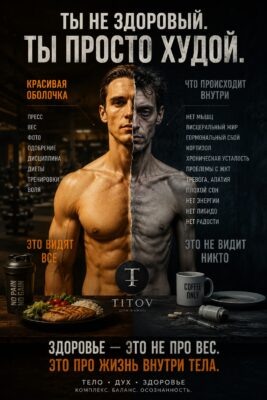    Ты не здоровый. Ты просто худой! Михаил Титов