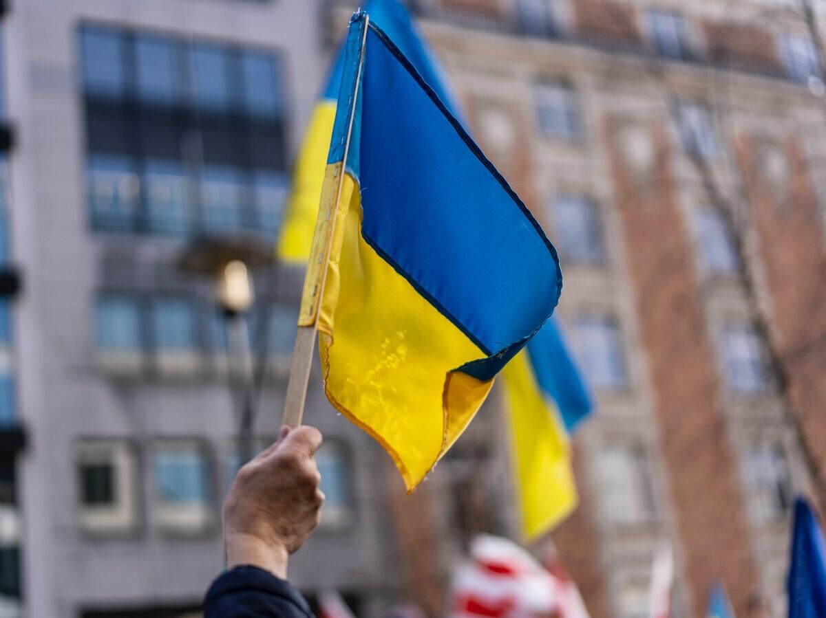    Украинский флаг© Unsplash/Anastasiia Krutota