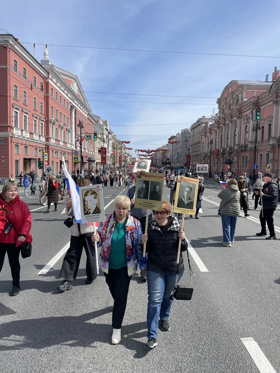 Санкт-Петербург, 9 мая 2026 года. Бессмертный полк.