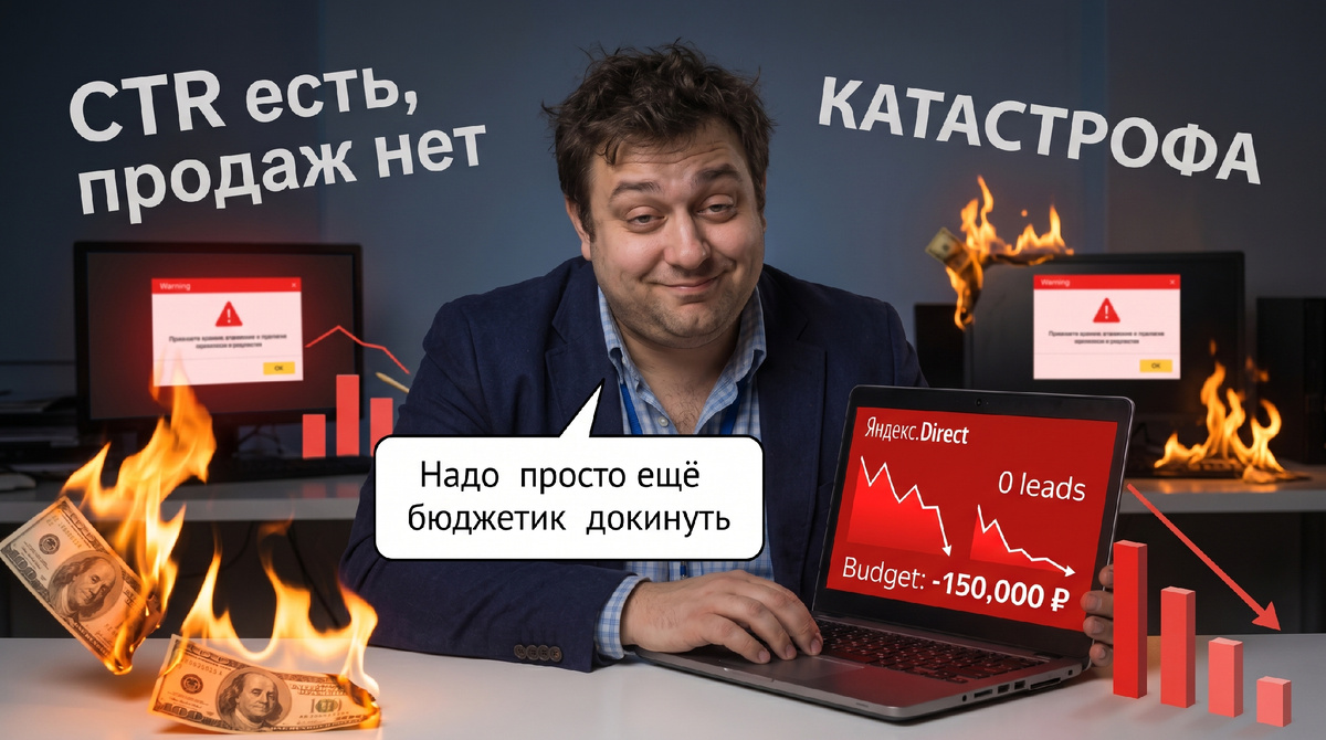 budget - анг. бюджет, leads - англ. лиды, целевой клиент, CTR - анг. показатель кликабельности