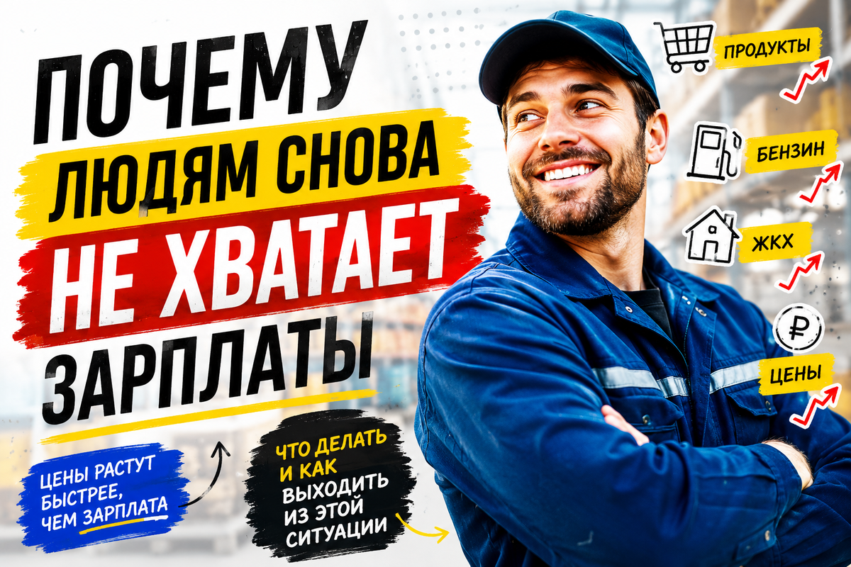 Почему людям не хватает зарплаты?