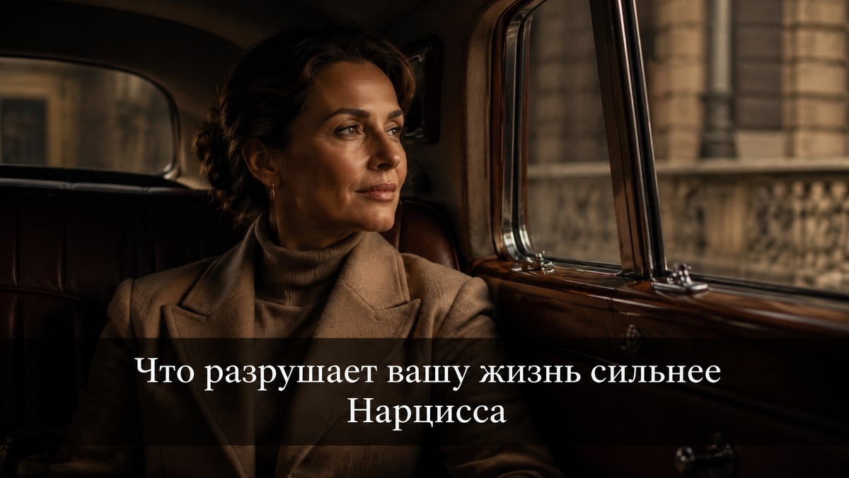 Не в нарциссе дело, а в том, что у вас изначально была предрасположенность для того, чтобы терпеть чужие проблемы...
