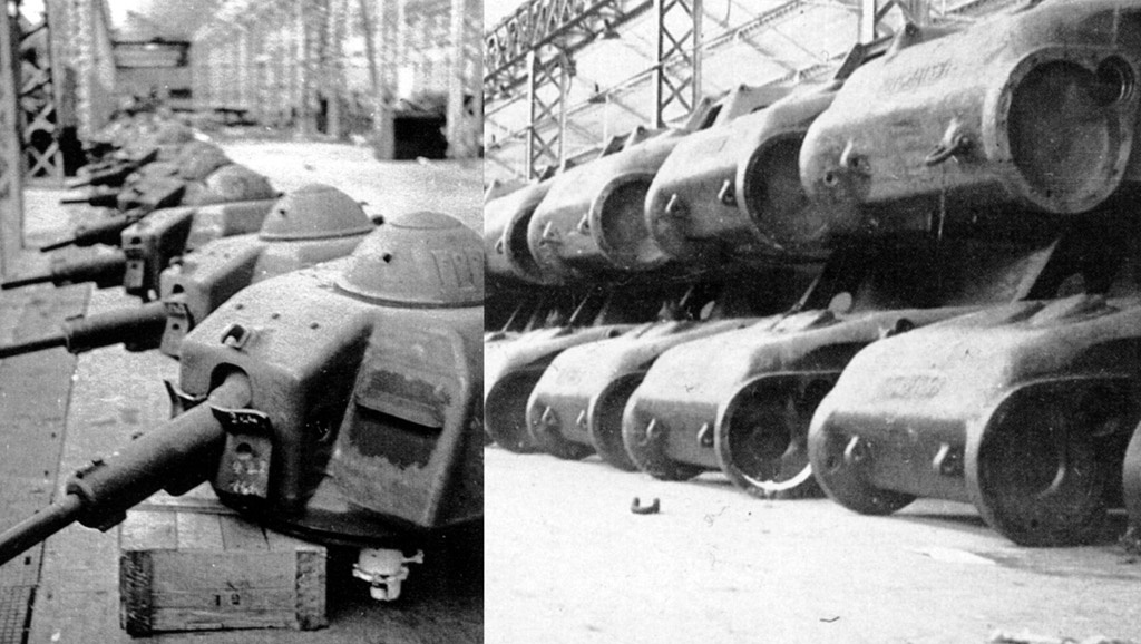 Задел по корпусам и башням Hotchkiss H 39, Его наличие было основанием для попыток перезапуска танка в серию.