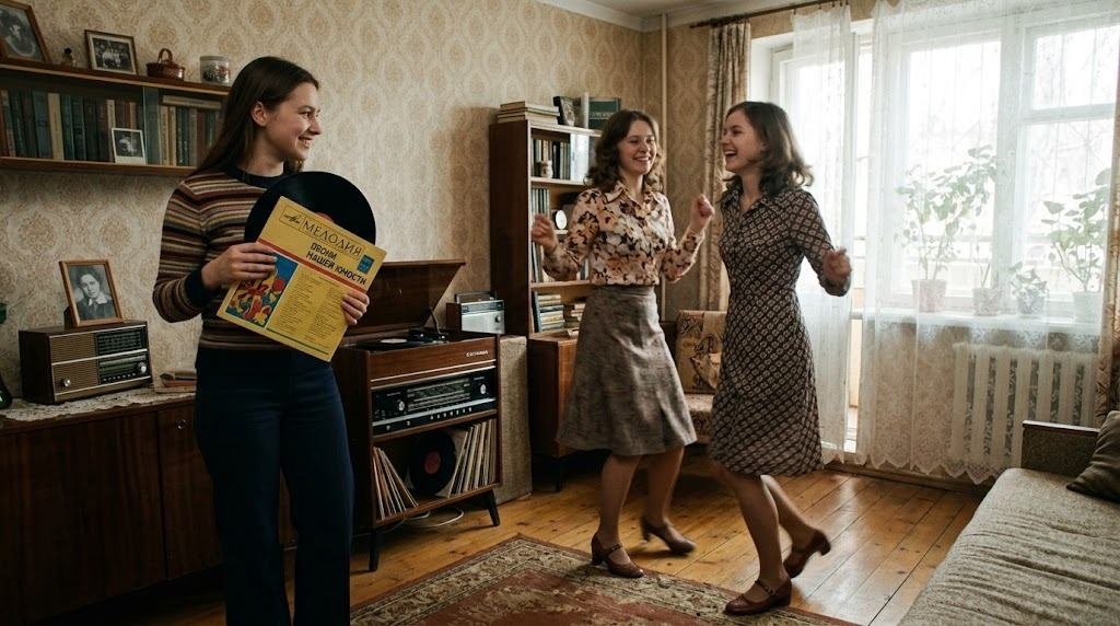 Девчонки танцуют