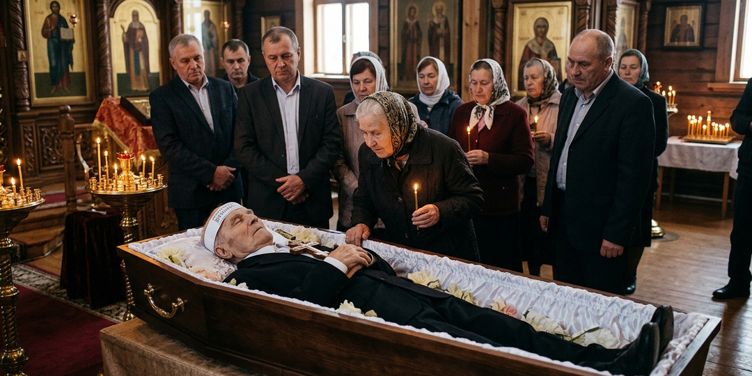 Зачем покойникам на лоб кладут ленту?