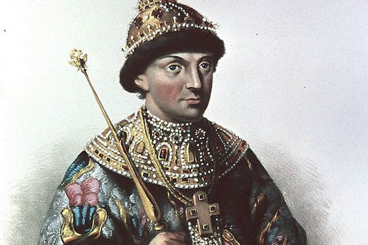    Царь Федор Алексеевич, согласно историческим источникам, умер от цинги в 20 лет. Но это не так. На фото: репродукция литографии П. Бореля. Государственный Исторический музей. / РИА Новости
