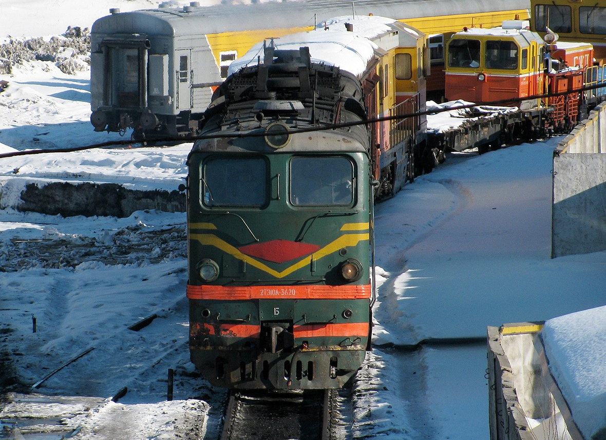 Депо Арзамас. 2009 г. Автор KISoloG NN. Паровоз ИС.