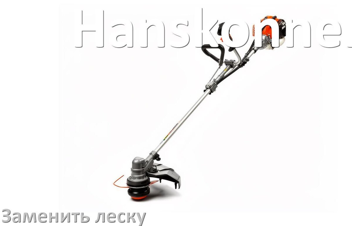 
Как в триммере Hanskonner поменять леску в катушке правильно