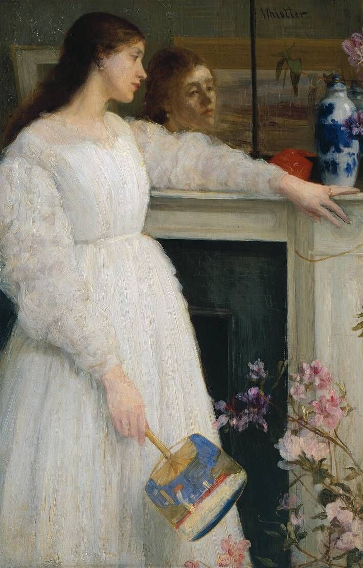 «Симфония в белом № 2: девушка в белом» Джеймс Уистлер, 1864