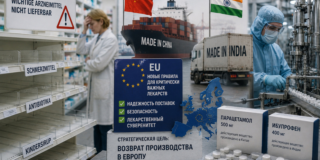 Германия — Аптека на чужом заводе