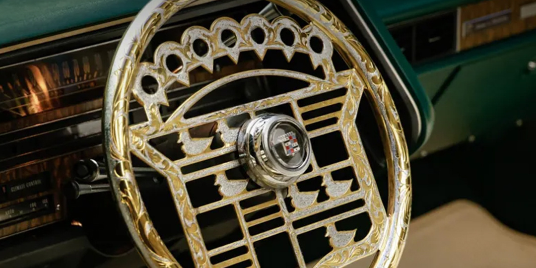 На аукцион выставлен Cadillac Del Cavallero 1970 года — это доработанный Eldorado в безумном стиле китча тех лет.