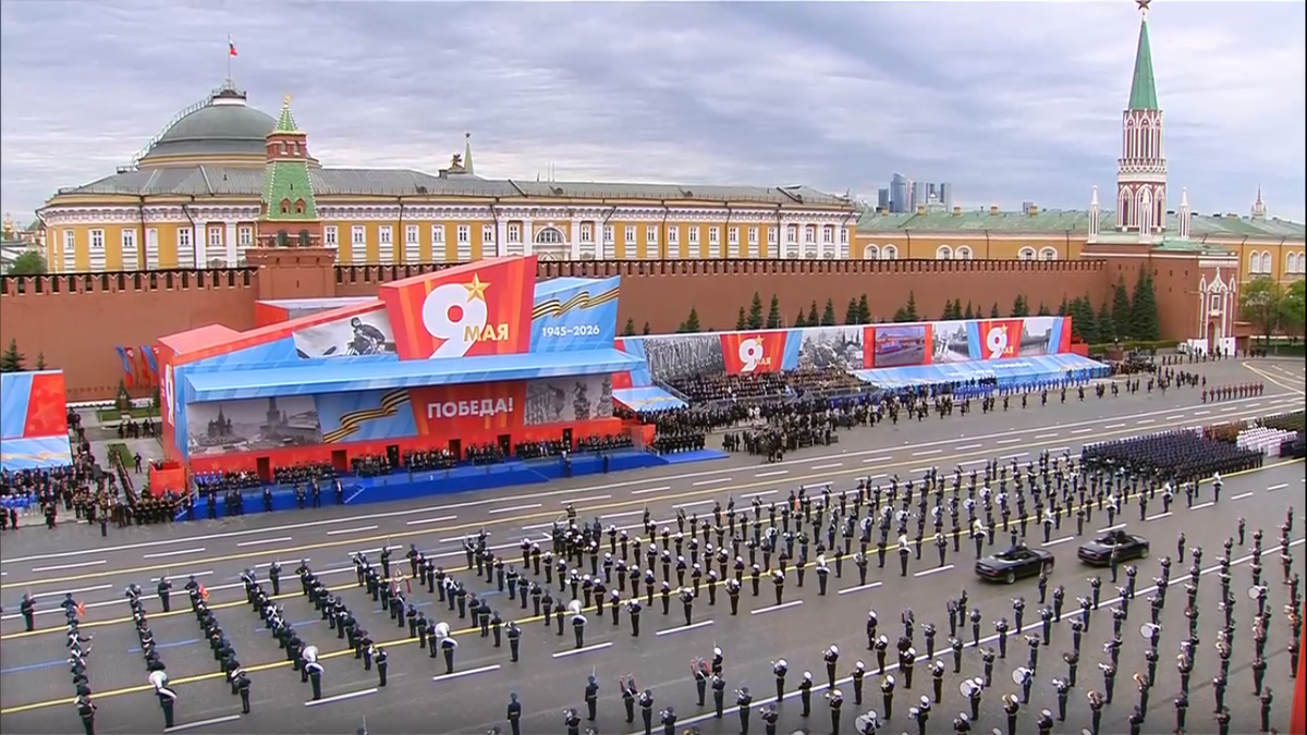 Россия: парад Победы