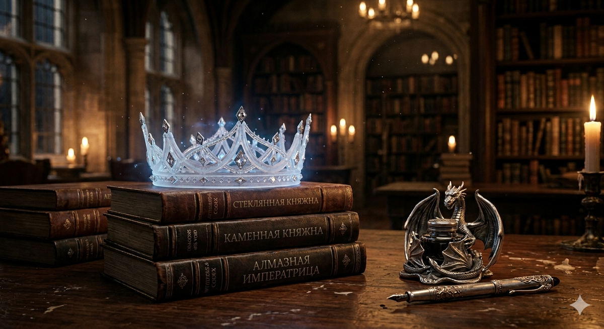 «Княжна под драконьей короной»: История о том, как хрупкое стекло научилось резать металл 🏛️🔥