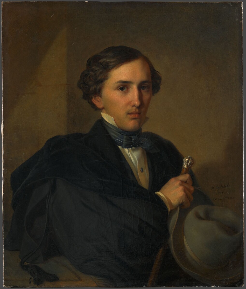 В.Г. Худяков «Портрет архитектора А.С.Каминского», 1850 г.