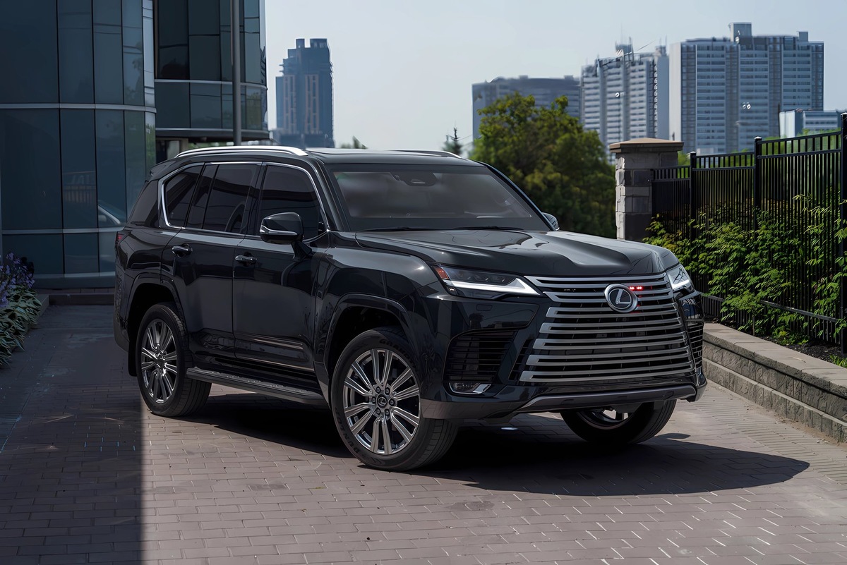    У Lexus LX 700 броня по кругу кузова