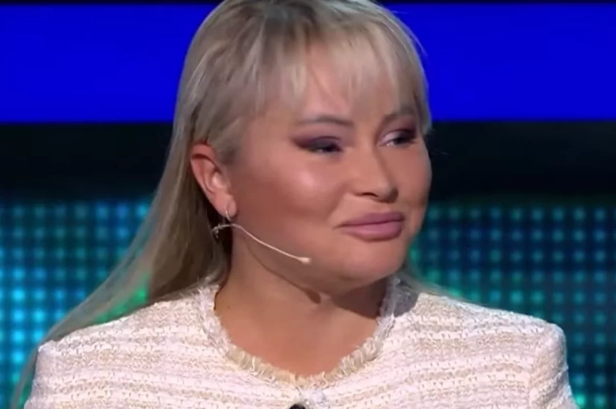 Дана Борисова. Фото: кадр из телепрограммы «Место встречи», НТВ