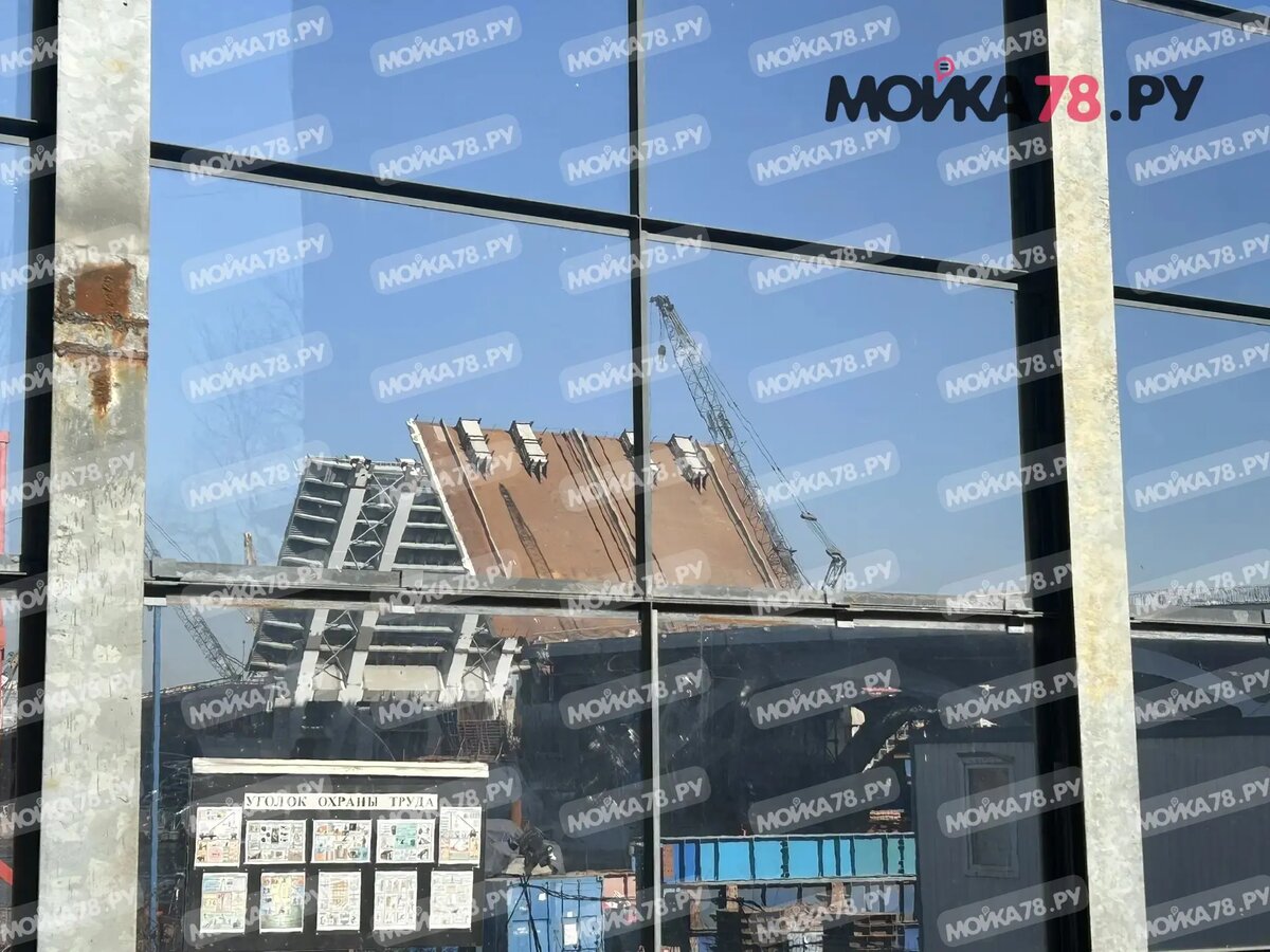    2 апреля 2026 года. Большой Смоленский мост. Фото: Мойка78.
