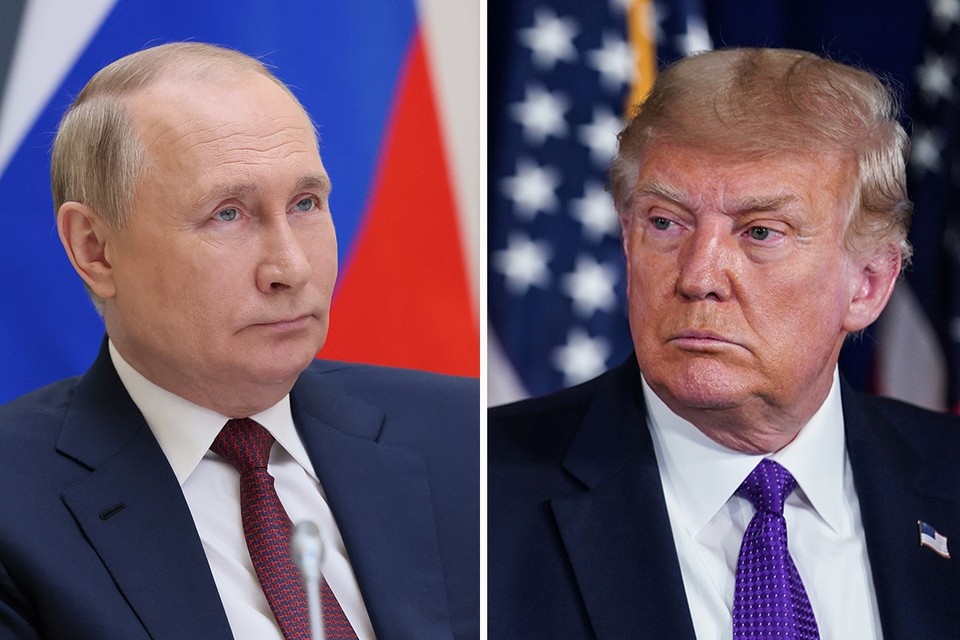    Трамп намерен встретиться с Путиным в России. REUTERS