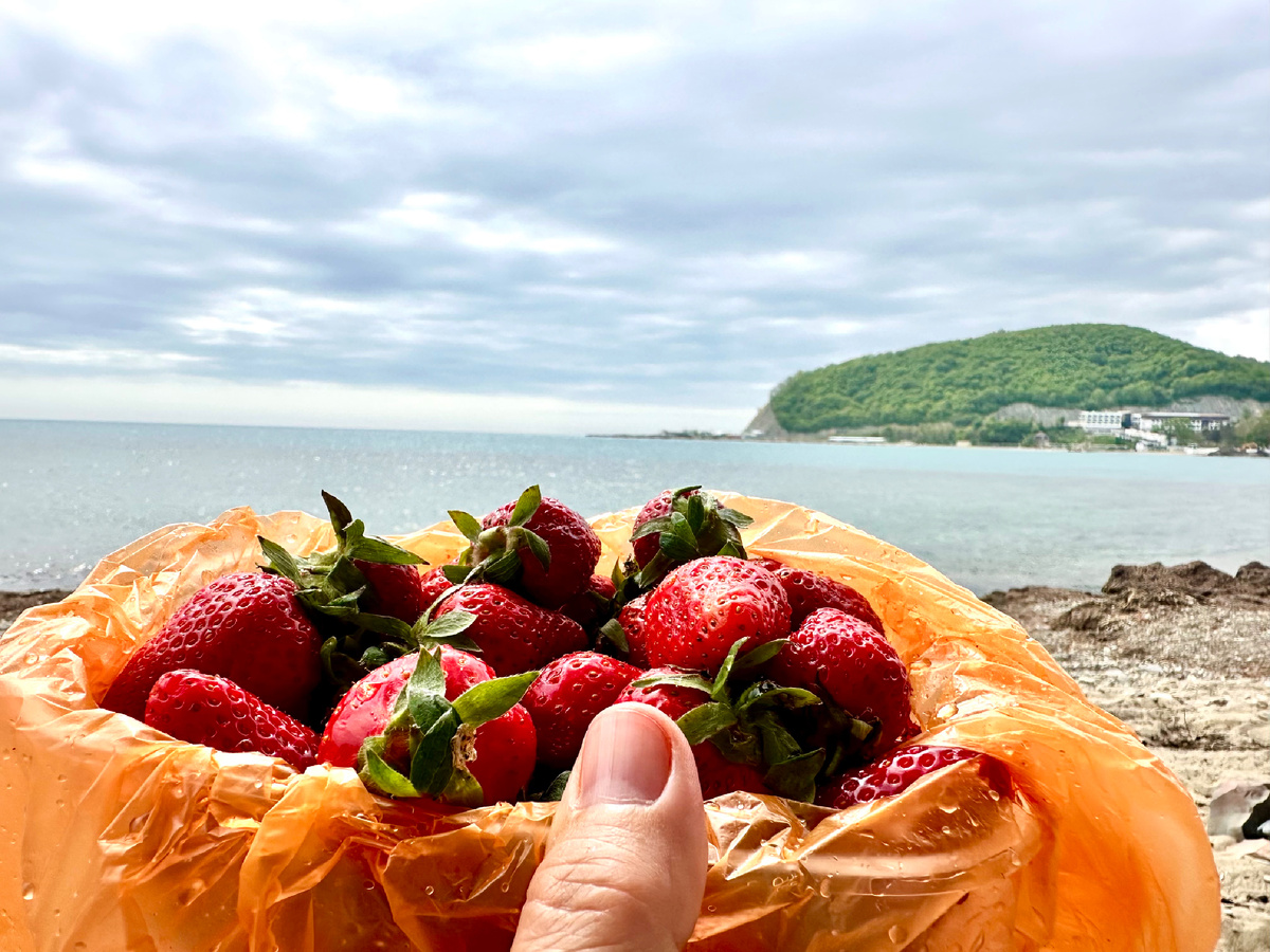 Романтика на море в мае.