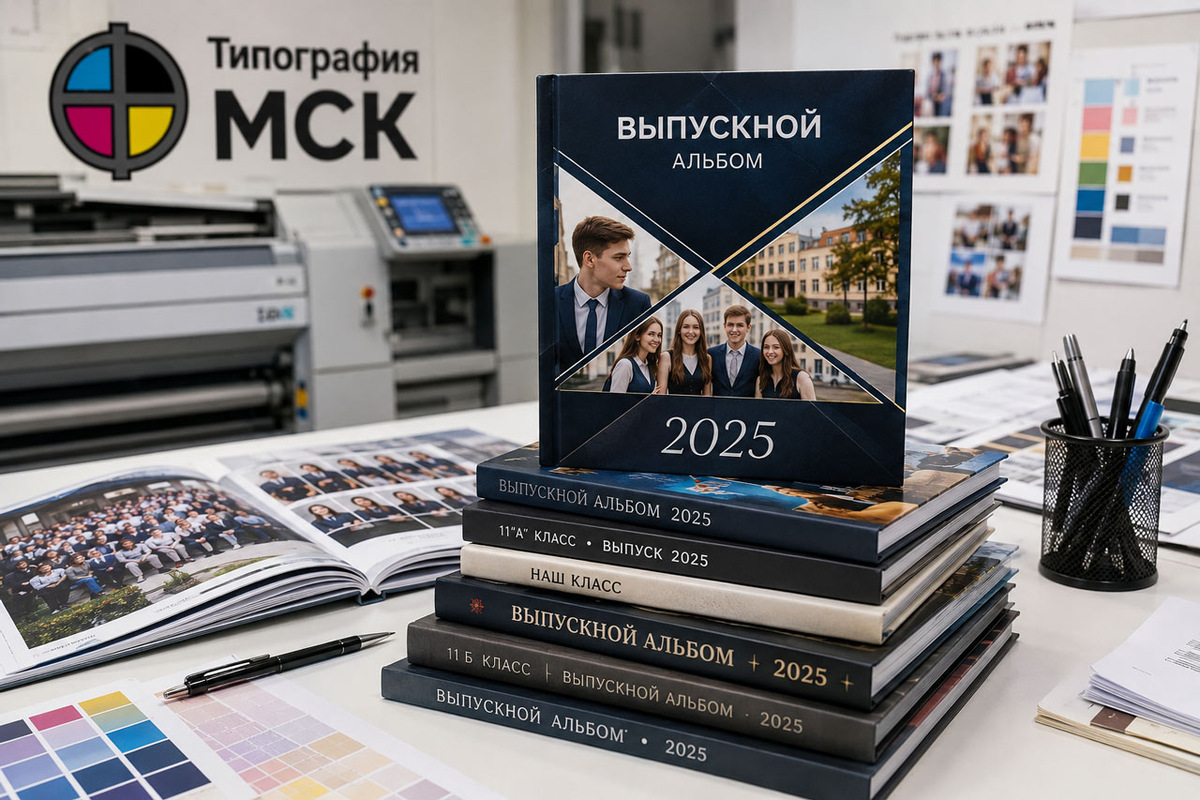 Печать выпускных альбомов в Типографии МСК