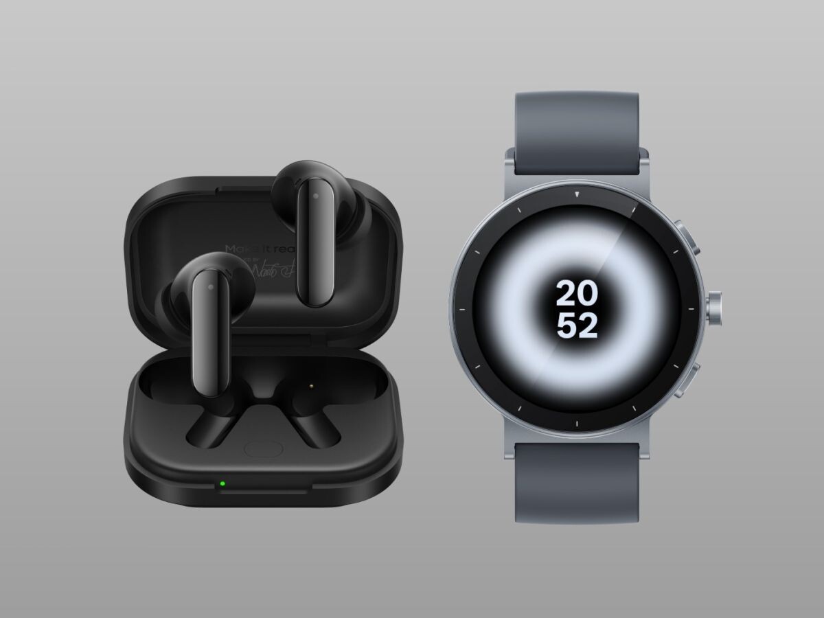    realme показала в РФ наушники Buds Air 8 Pro и смарт-часы Watch S5